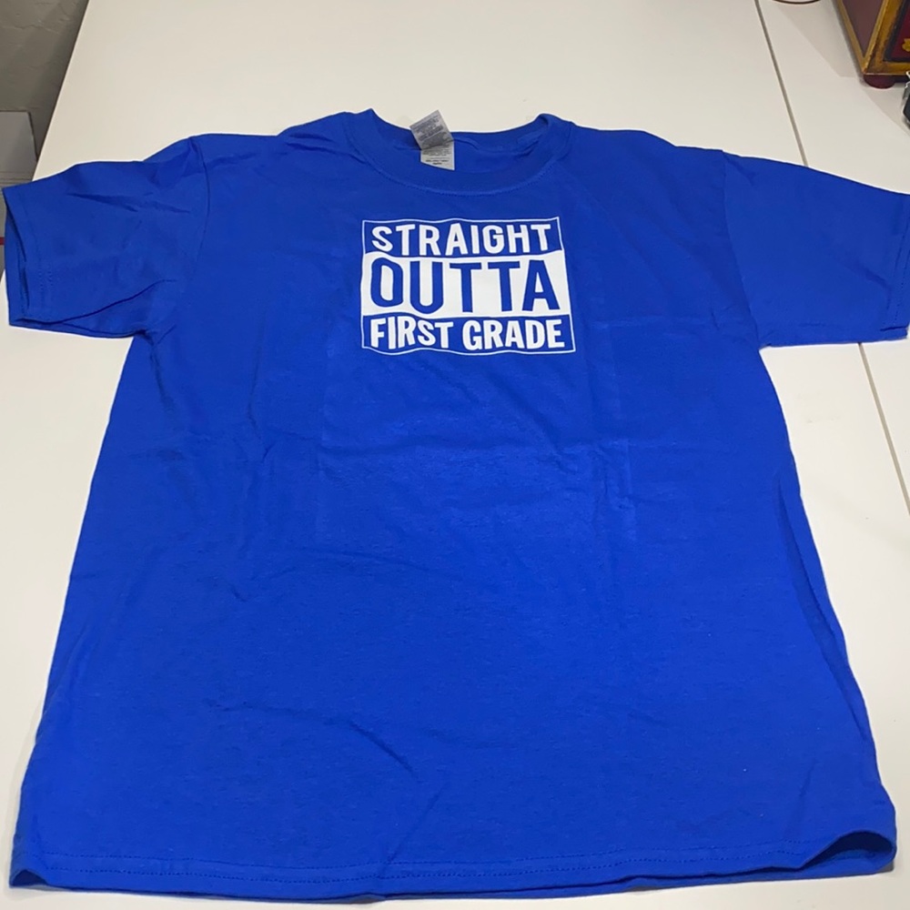 Straight outta first grade t-shirt